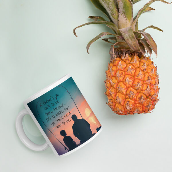 Unbreakable Code Mug – Where a Father’s Lessons Brew Bold - Image 4